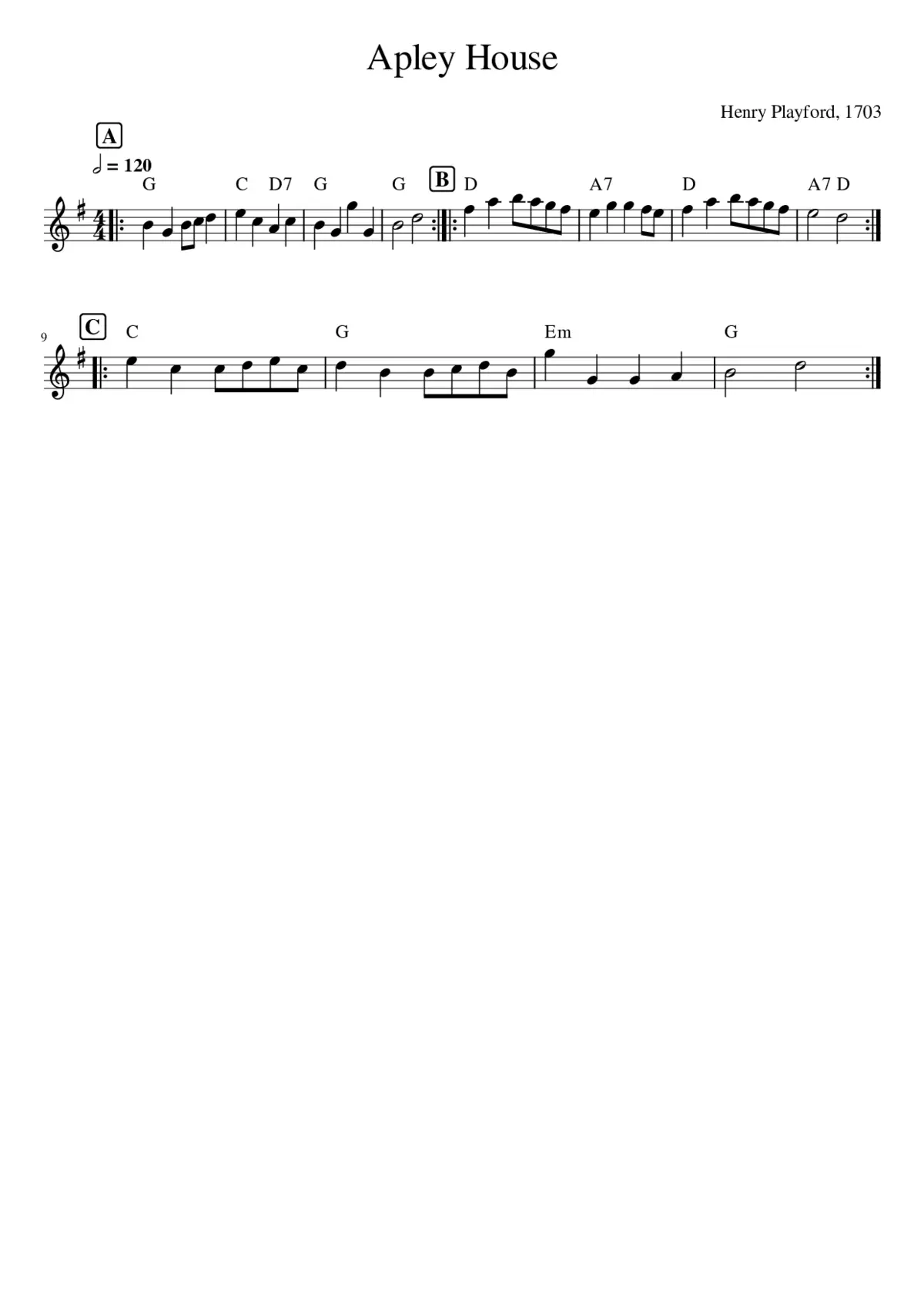 Apley House - Page 1