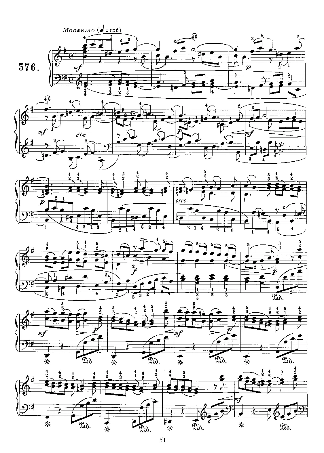 Keyboard Sonata in E minor - Page 1