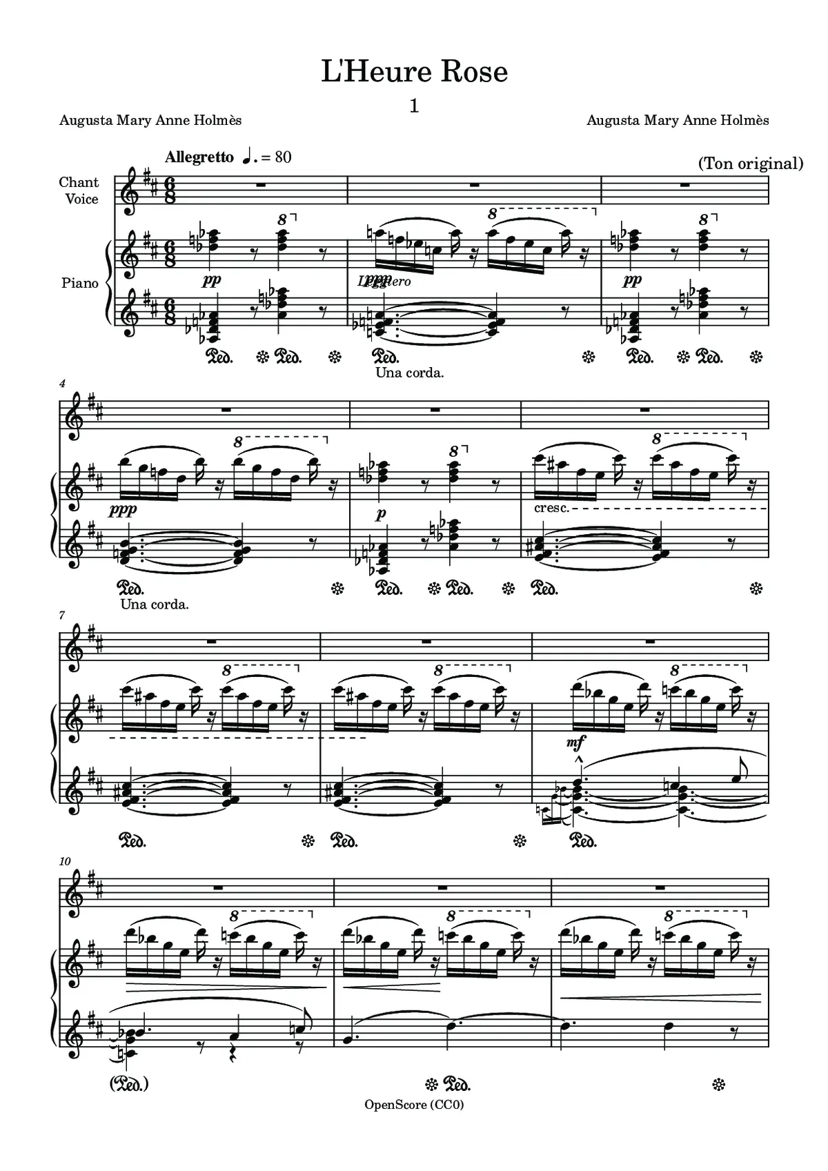 L’Heure Rose - Page 1