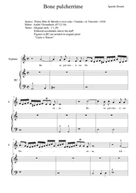 Bone pulcherrime Domine