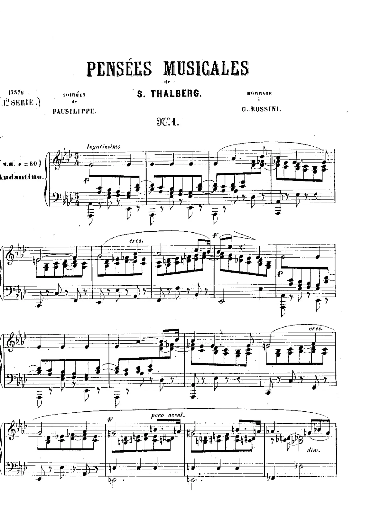 24 Pensees Musicales, Op.75 - Page 1