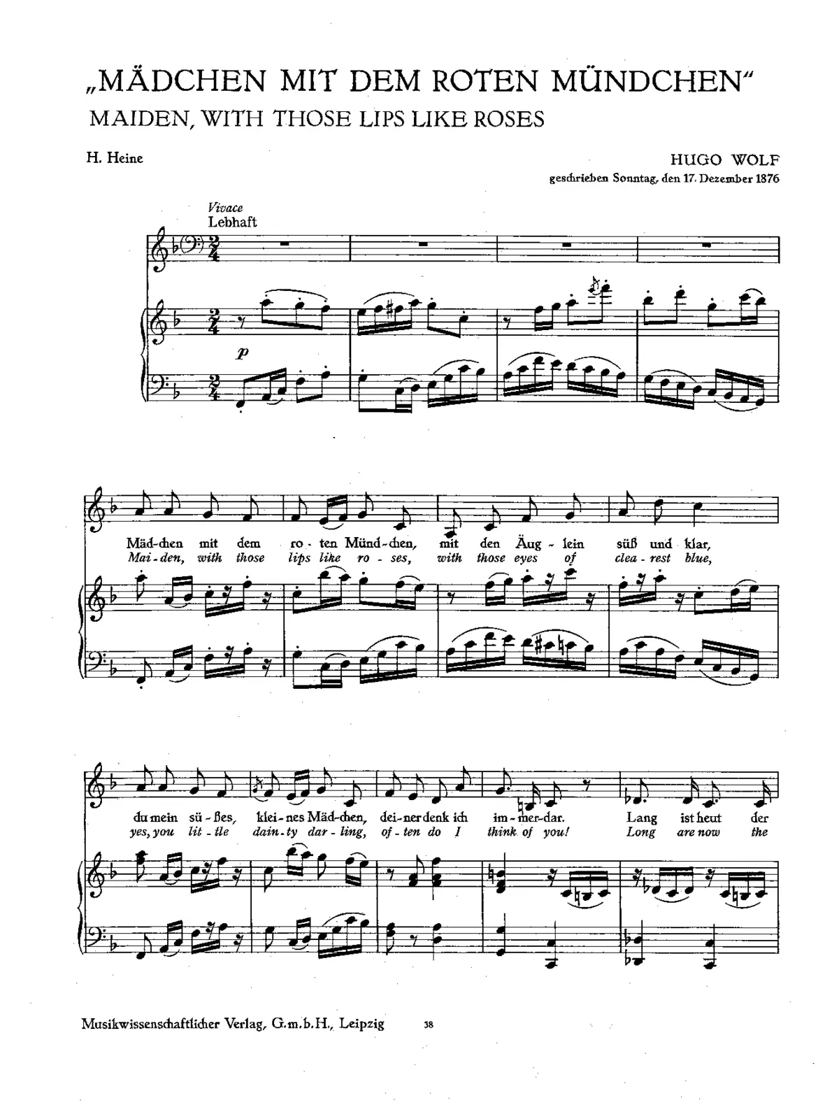 Mädchen mit dem roten Mündchen - Page 1