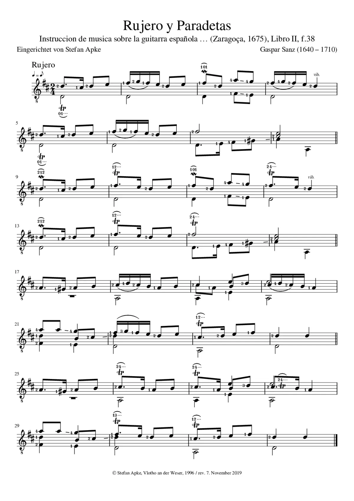Rujero y Paradetas - Page 1