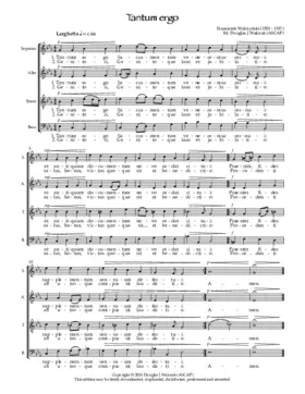 Tantum ergo in E Flat