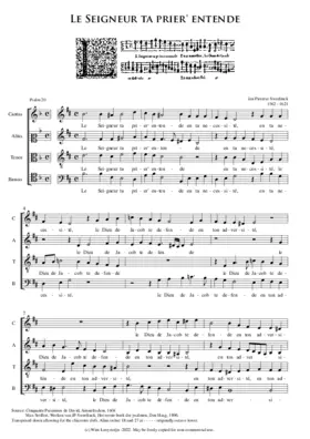 Pseaume 20 - Le Seigneur ta prier' entende