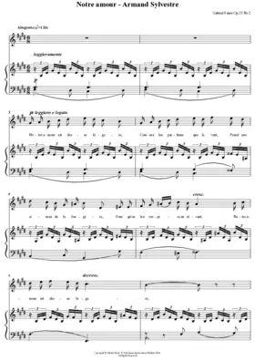 Notre amour, Op. 23, No. 2