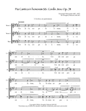 Pia Cantica in honorem SS. Cordis Jesu