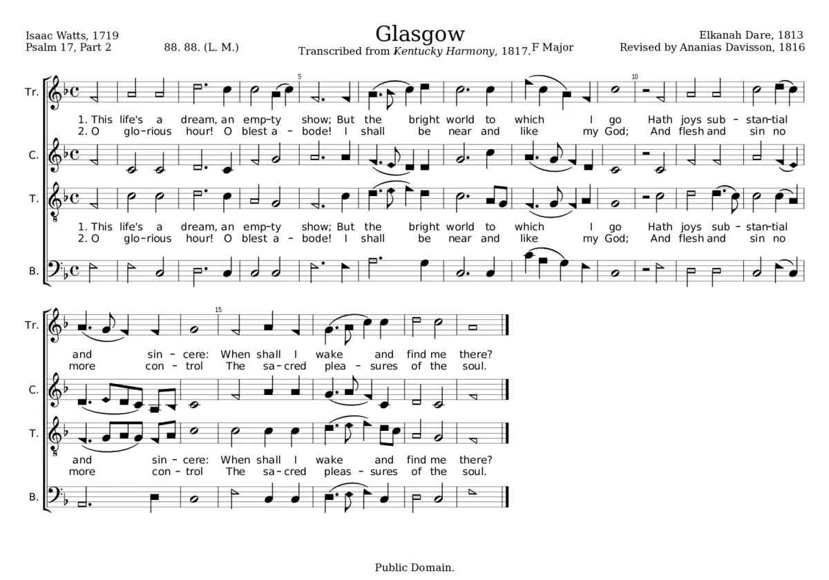 Glasgow - Elkanah Dare - Page 1