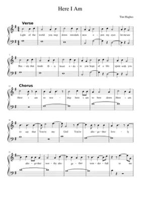 here i am to worship