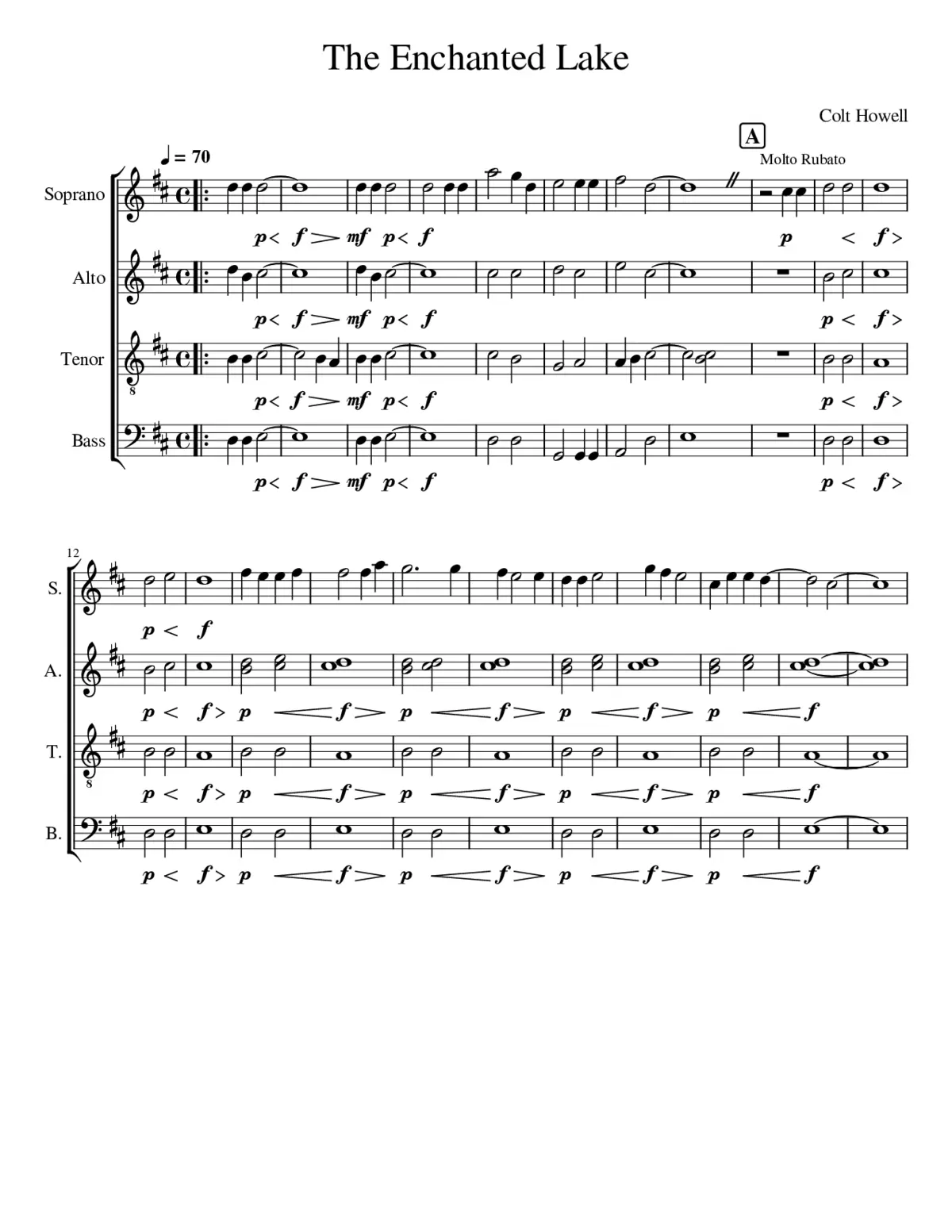 The Enchanted Lake - Page 1