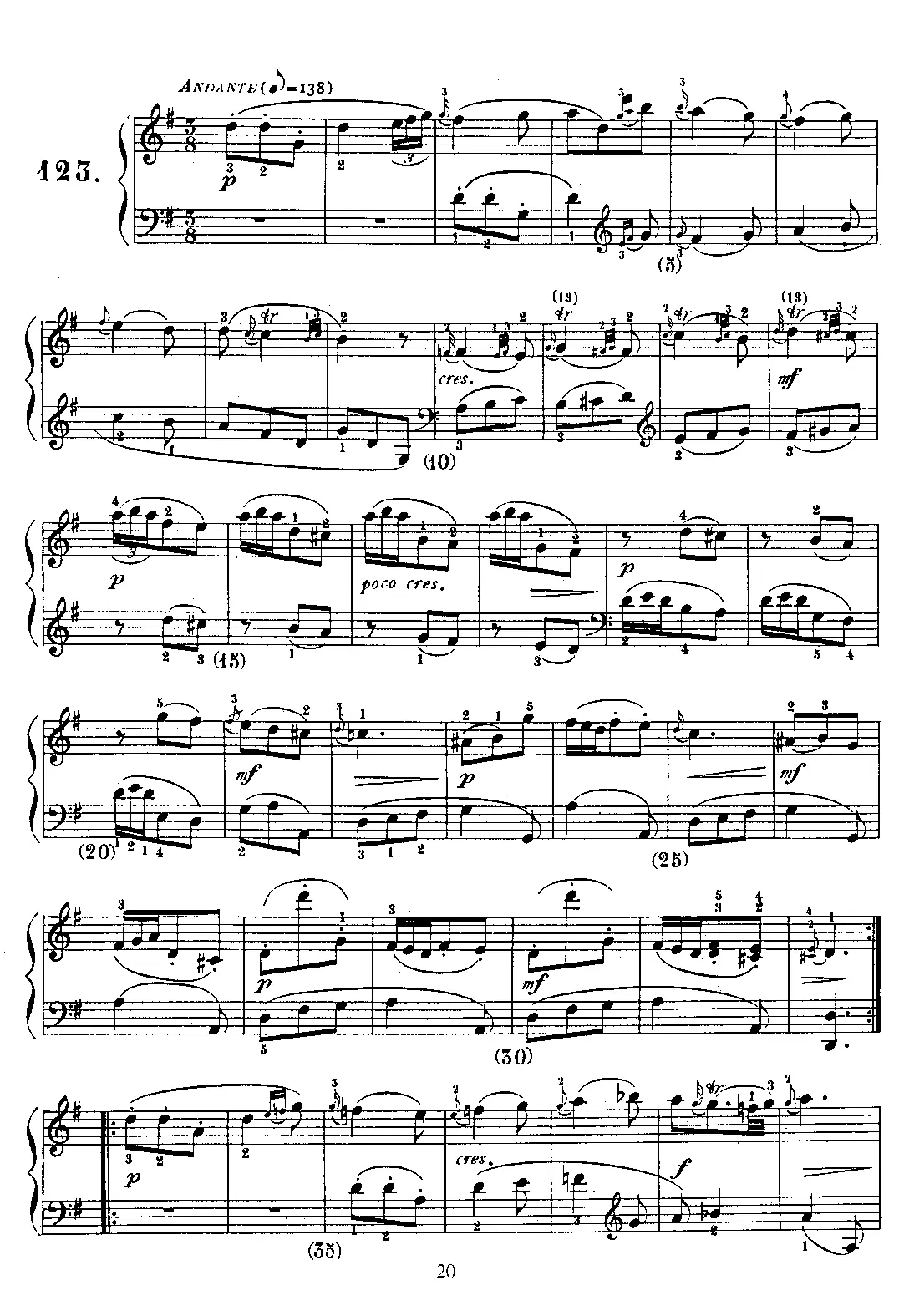 Keyboard Sonata in G major - Page 1