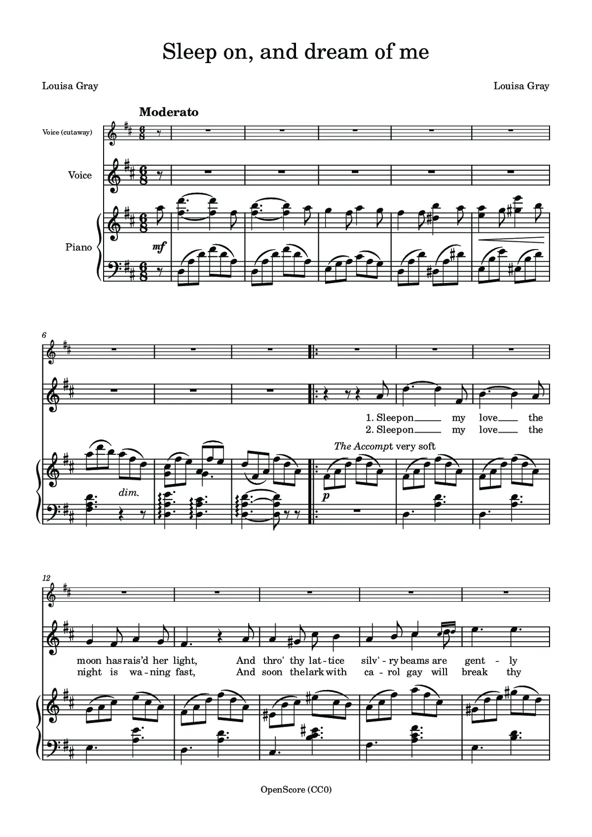 Sleep on, and dream of me - Page 1
