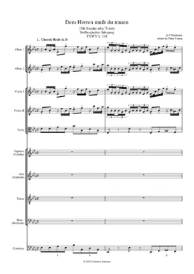 Dem Herren mußt du trauen