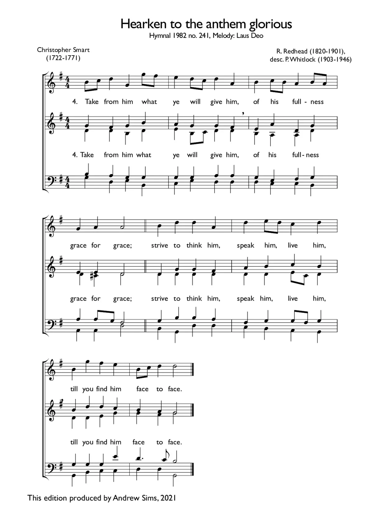 Laus Deo - Page 1