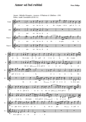 Amor se i bei rubini