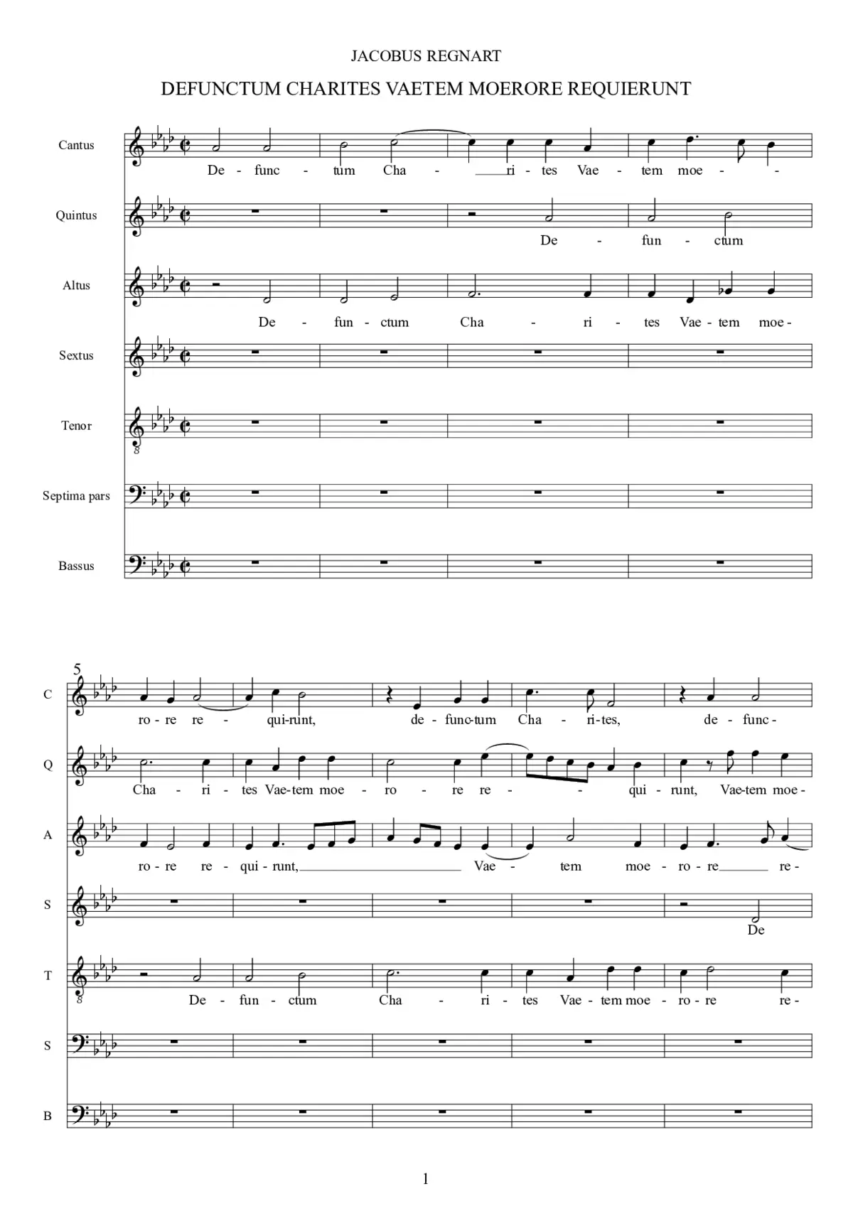 Defunctum Charites - Page 1