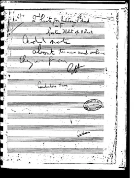 Second Suite for Military Band