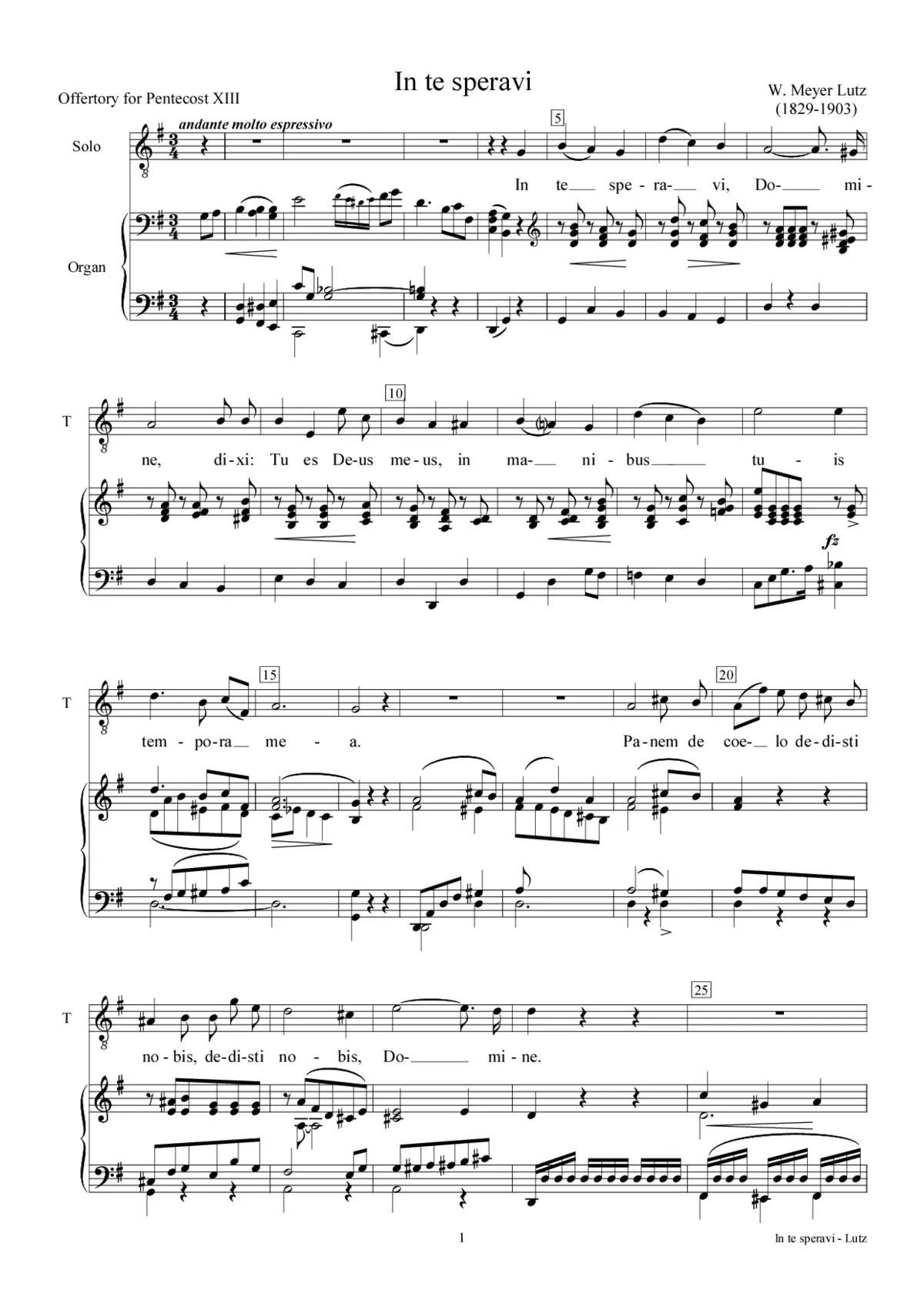 In te speravi - Page 1