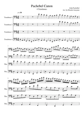 Canon and Gigue in D major P.37