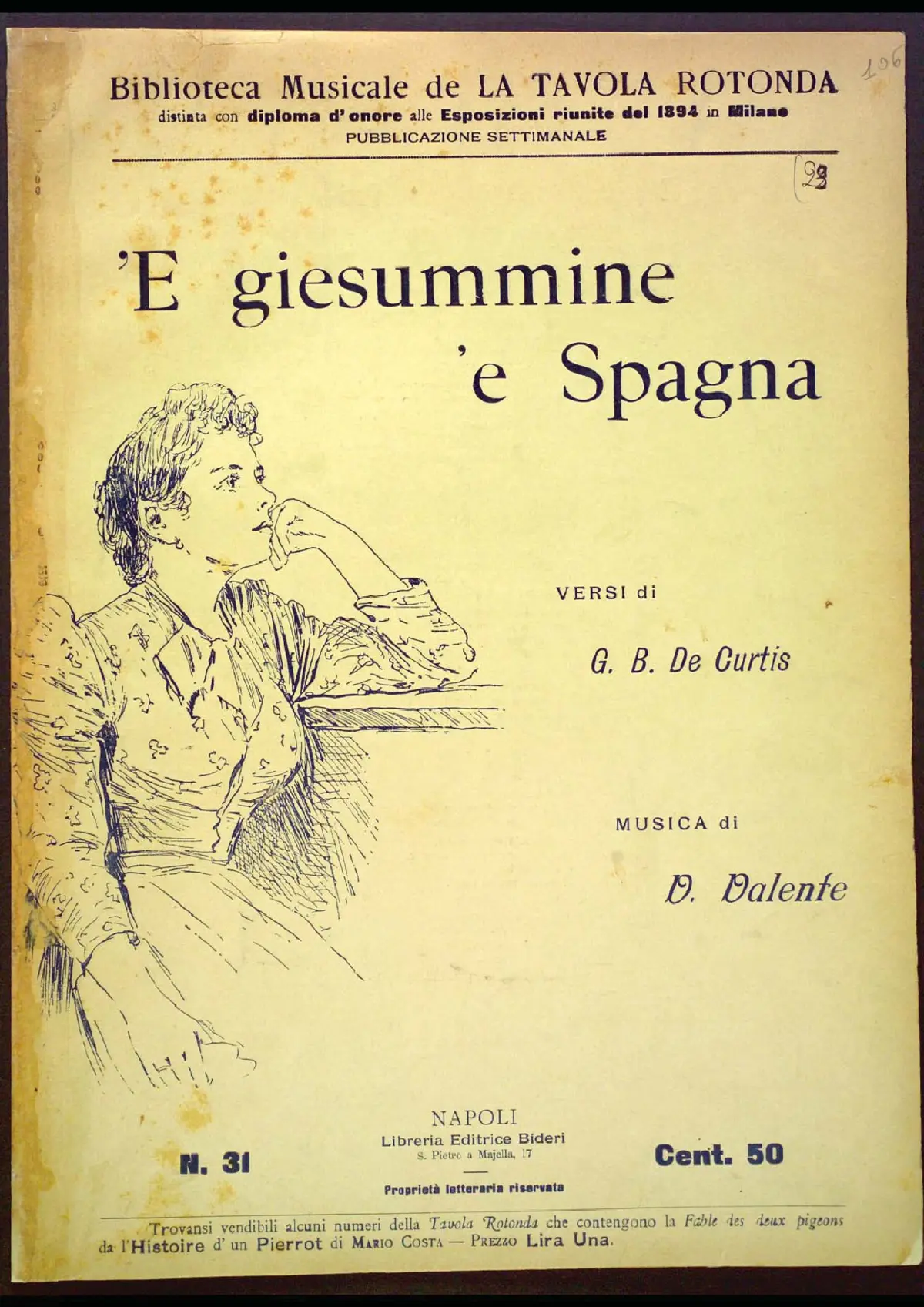 'E giesummine 'e Spagna - Page 1