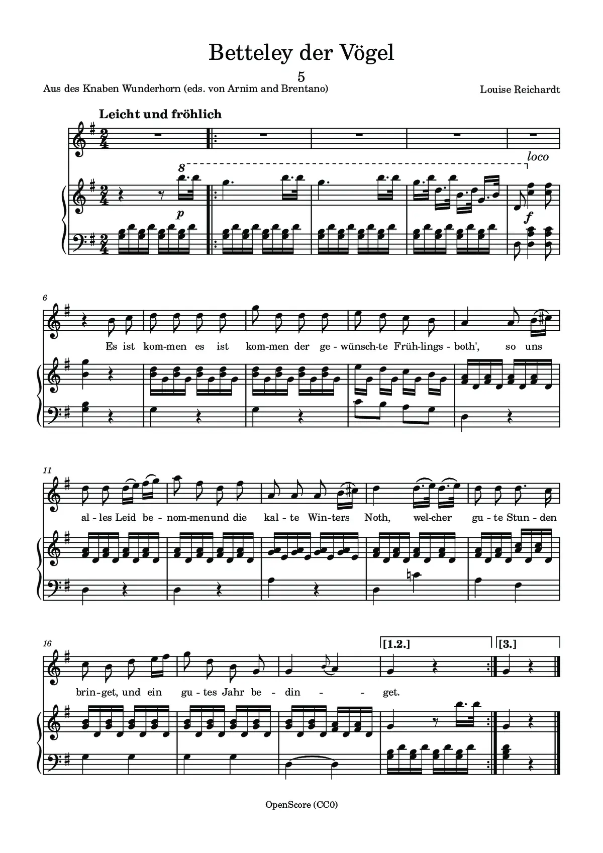 Betteley der Vögel - Page 1