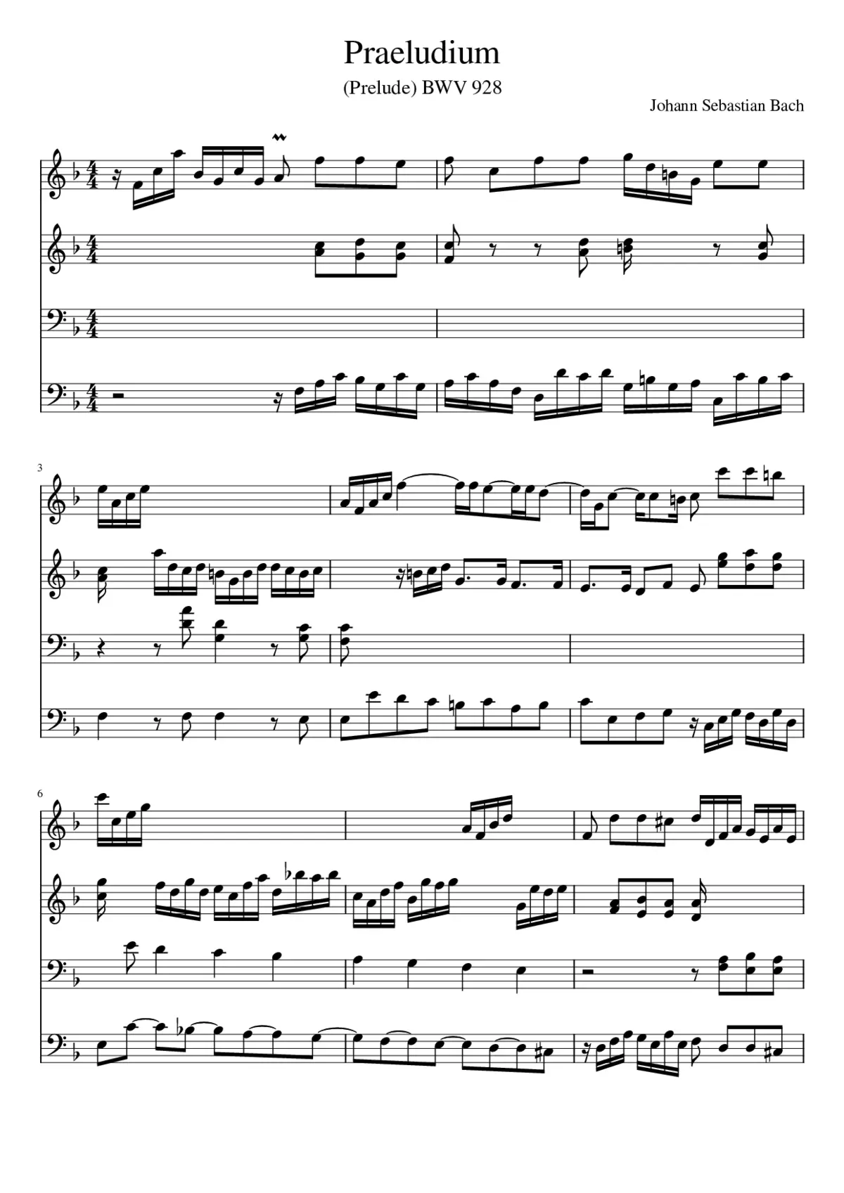 Praeludium - Page 1