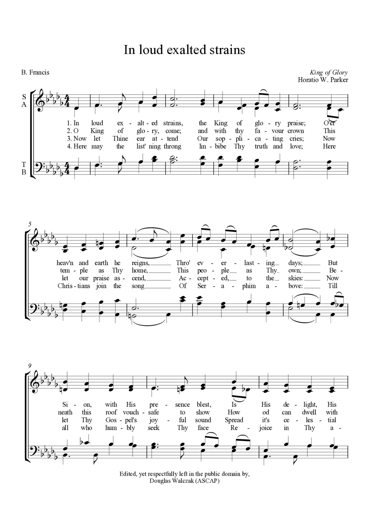 King of Glory - Page 1