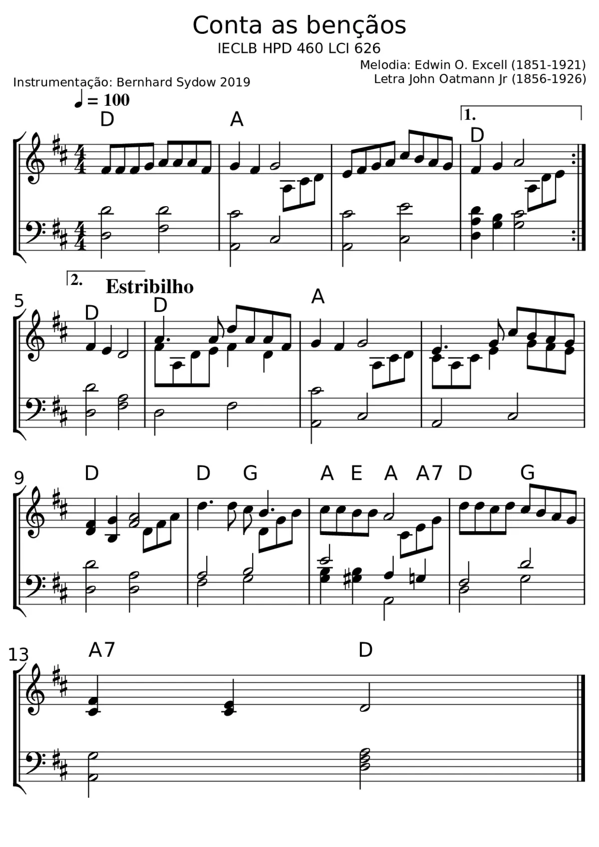 Conta as bênçãos - Page 1