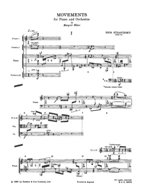 Movements for Piano and Orchestra