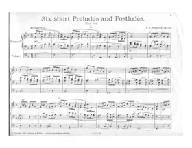 Six Short Preludes and Postludes