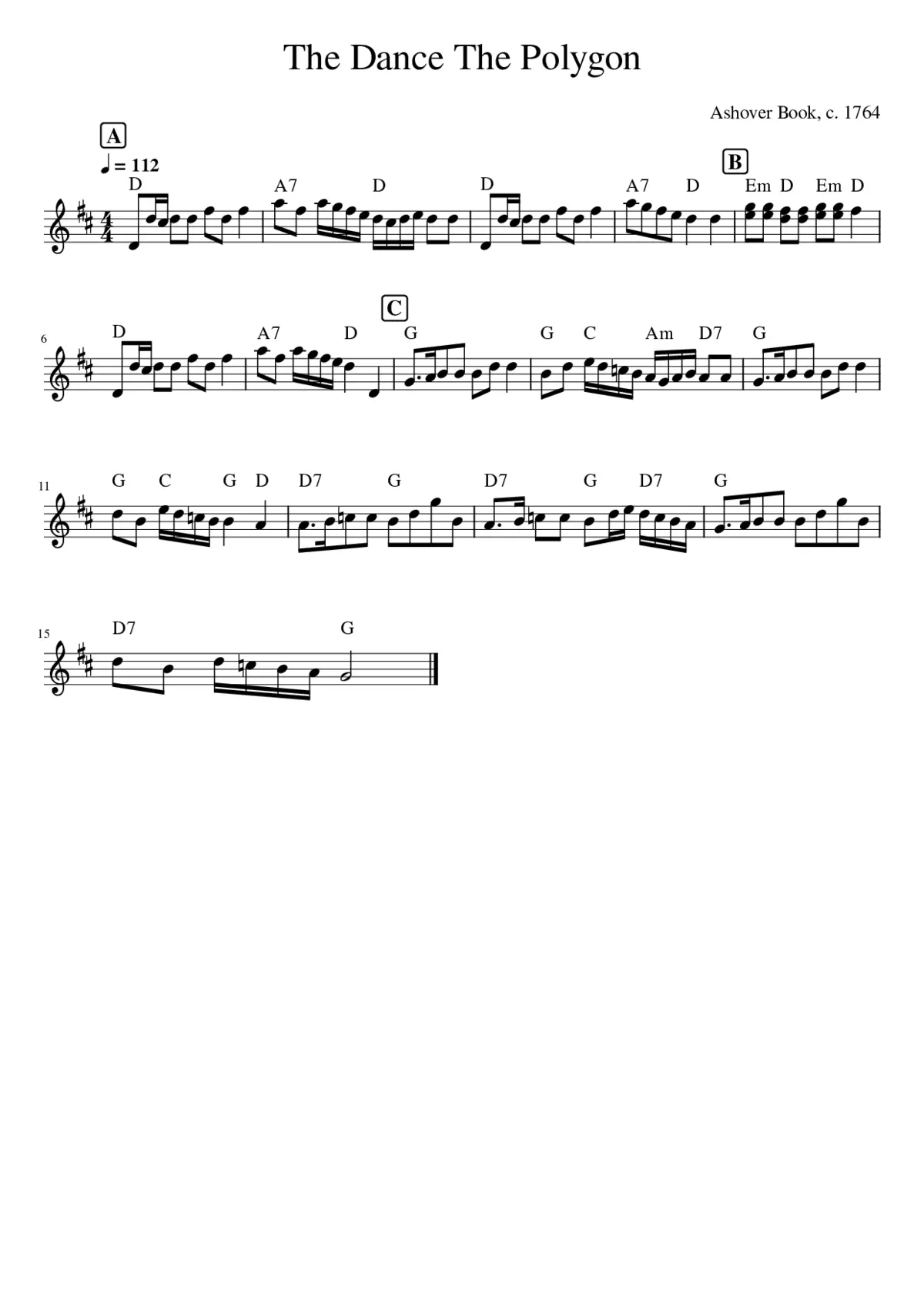 The Dance The Polygon - Page 1