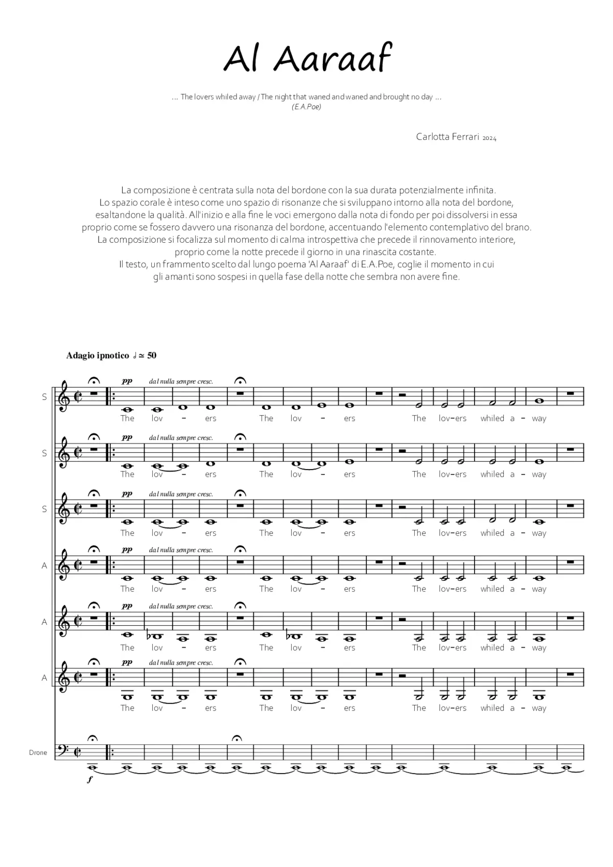 Al Aaraaf - Page 1