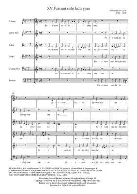 Fuerunt mihi lachrymæ