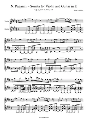 Violin Concerto No.1 Op.6