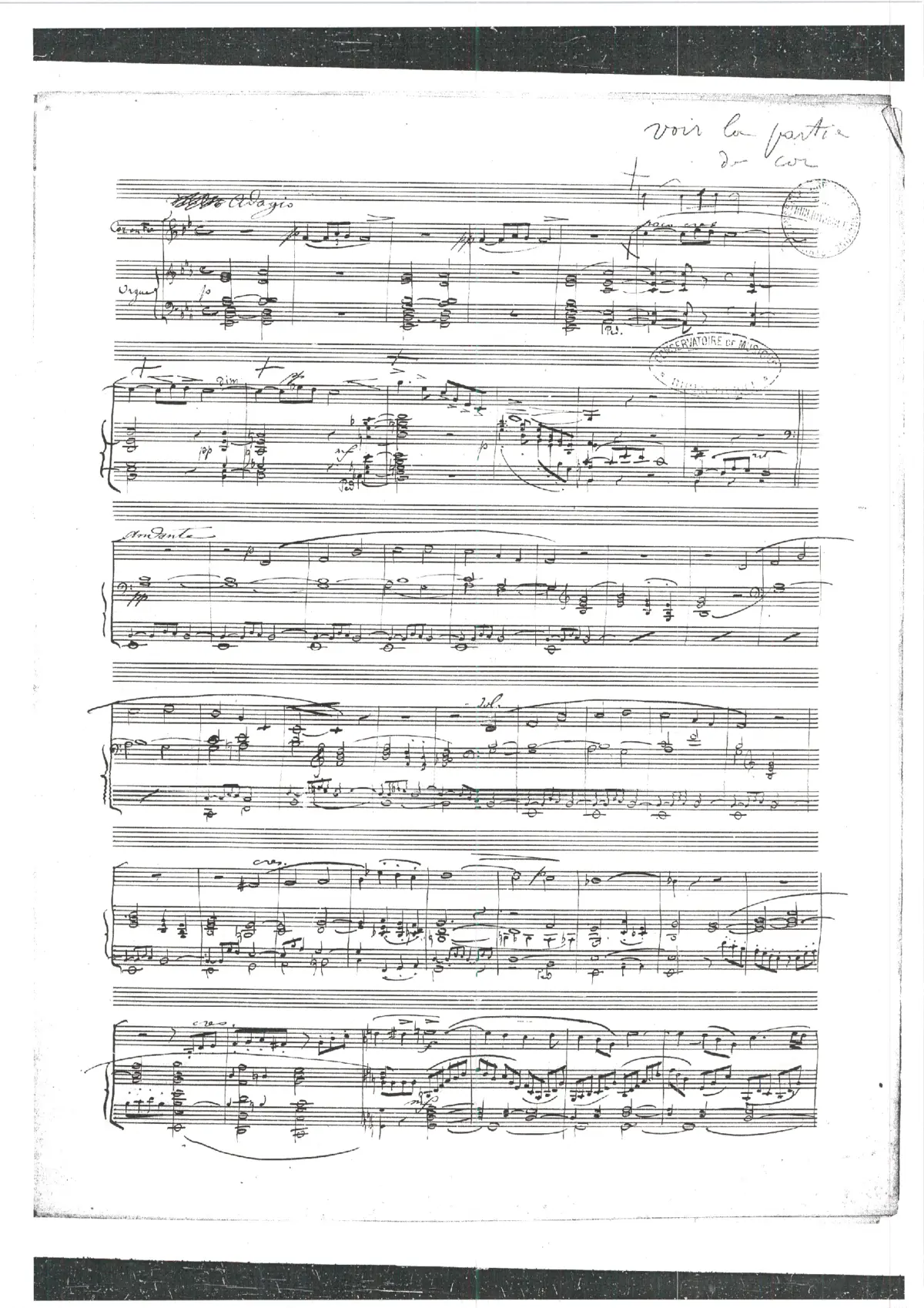 Adagio and Andante - Page 1