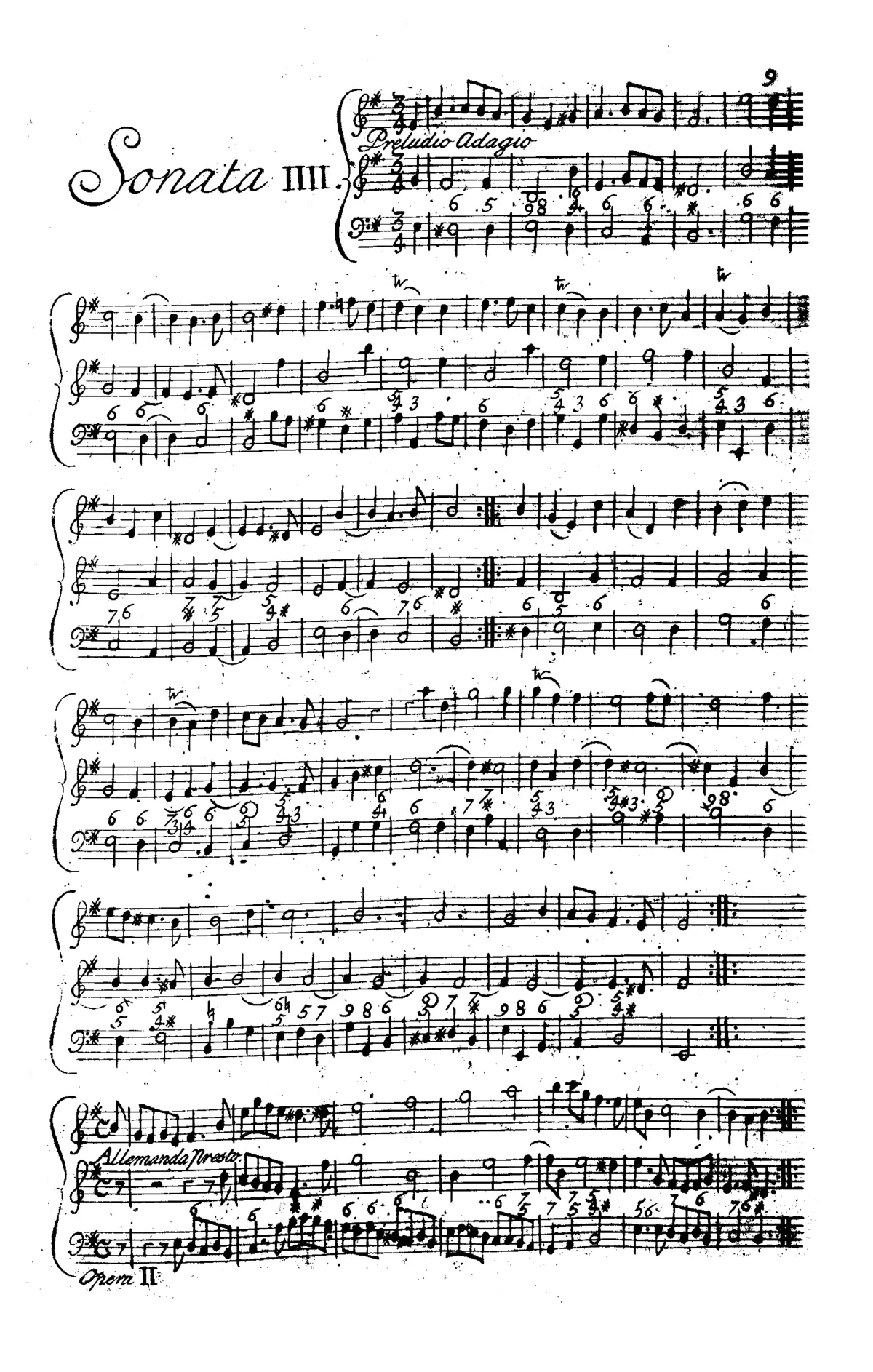 Trio Sonata - Page 1