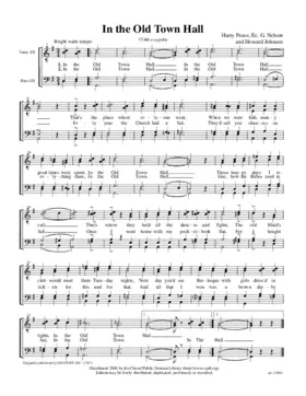 In the Old Town Hall