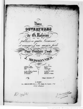 12 Ouvertures de Rossini