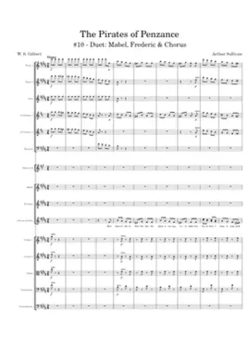 The Pirates of Penzance - 10 (Duet - Mabel Frederic & Chorus)