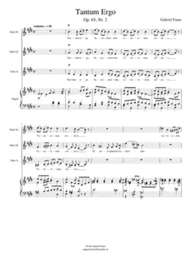 Tantum ergo Op. 65 no. 2