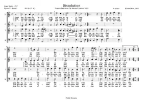 Dissolution