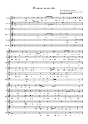 Peccantem me quotidie