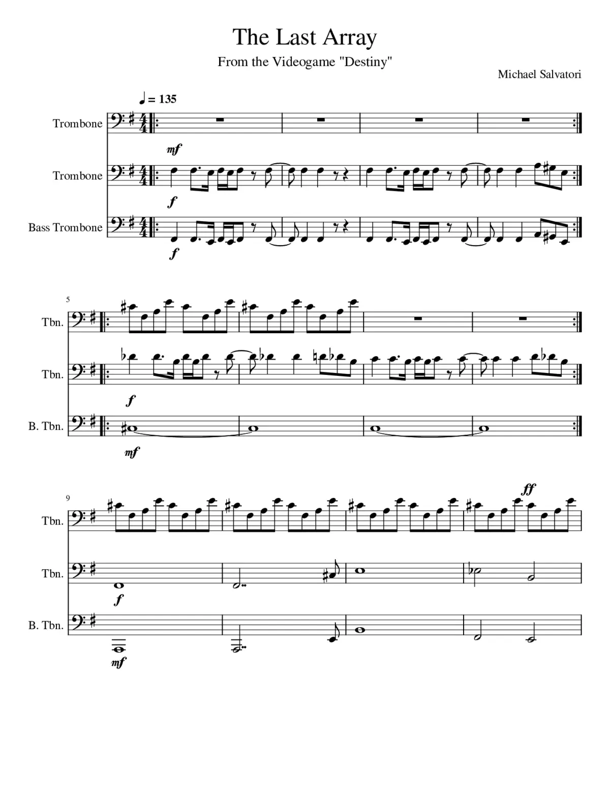 The Last Array - Page 1