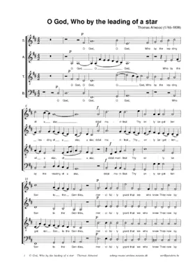 O God, Who by the Leading of a Star