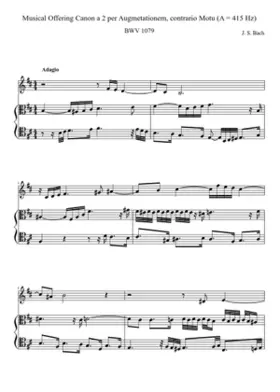 Musikalisches Opfer BWV 1079