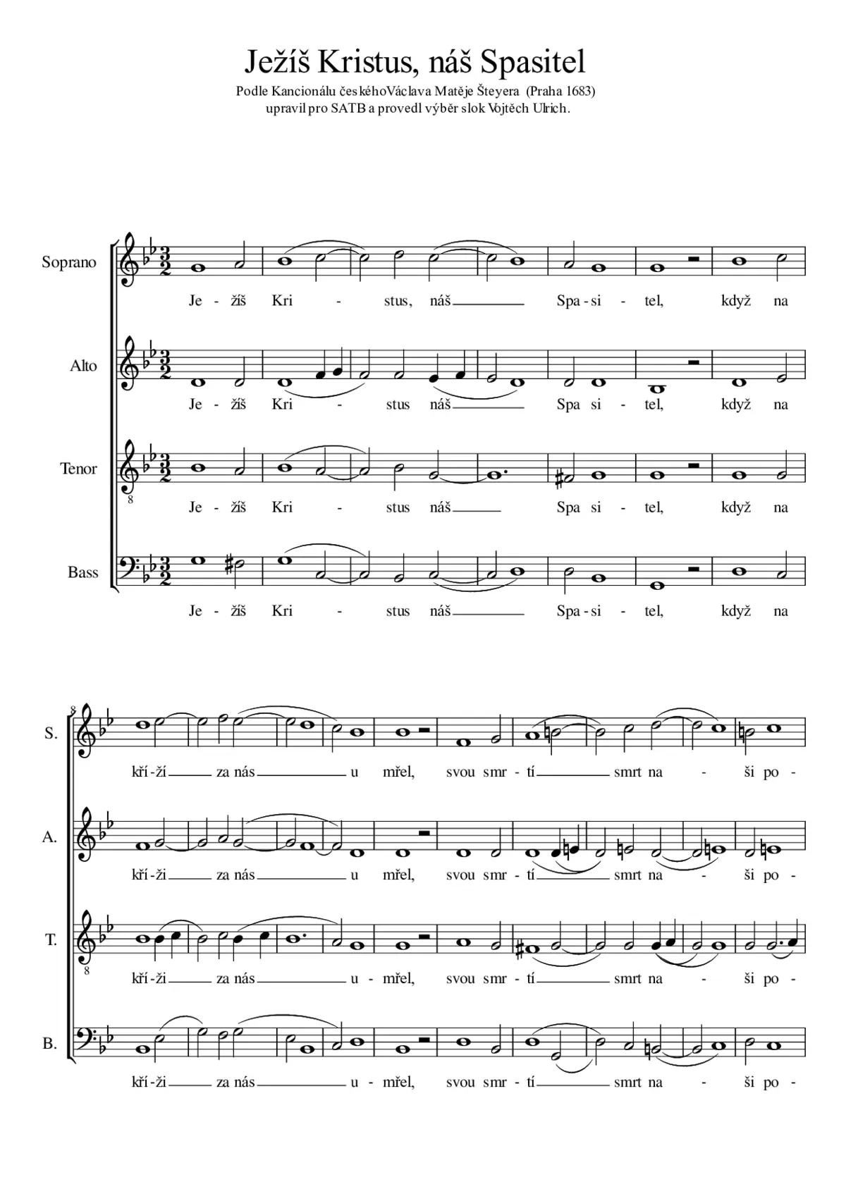 Ježíš Kristus, náš Spasitel - Page 1