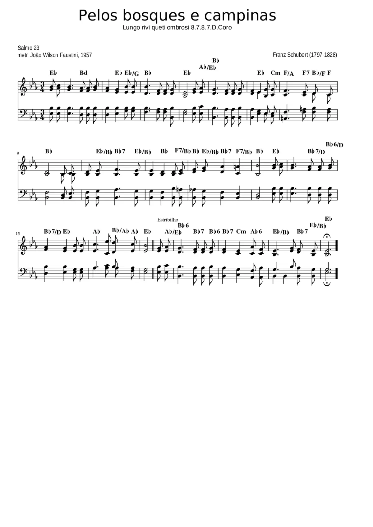 Lungo rivi queti ombrosi - Page 1