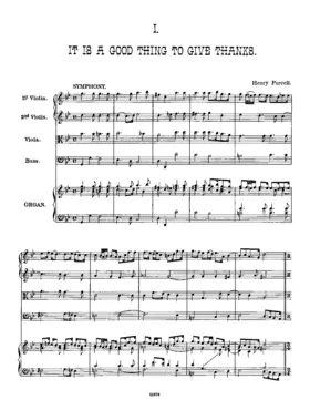 It Is a Good Thing to Give Thanks