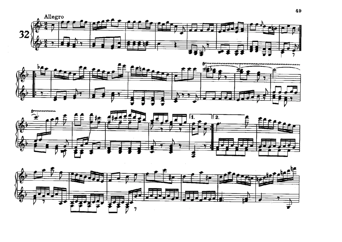 Flötenuhr in F major, Hob.XIX:32 - Page 1