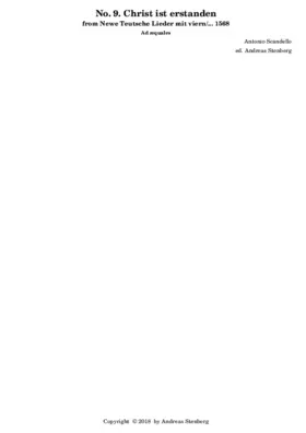 Christ ist erstanden